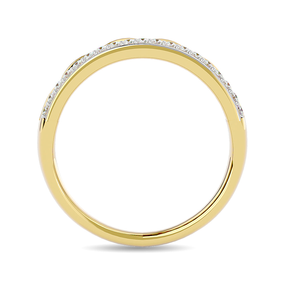 Diamond 1/8 Ct.tw Stackable Ring in 14K Yellow Gold