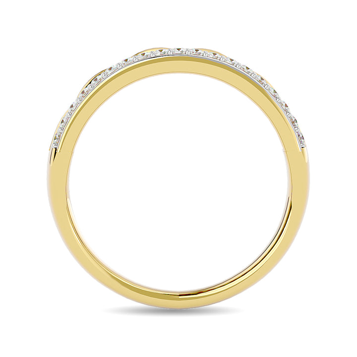 Diamond 1/8 Ct.tw Stackable Ring in 14K Yellow Gold