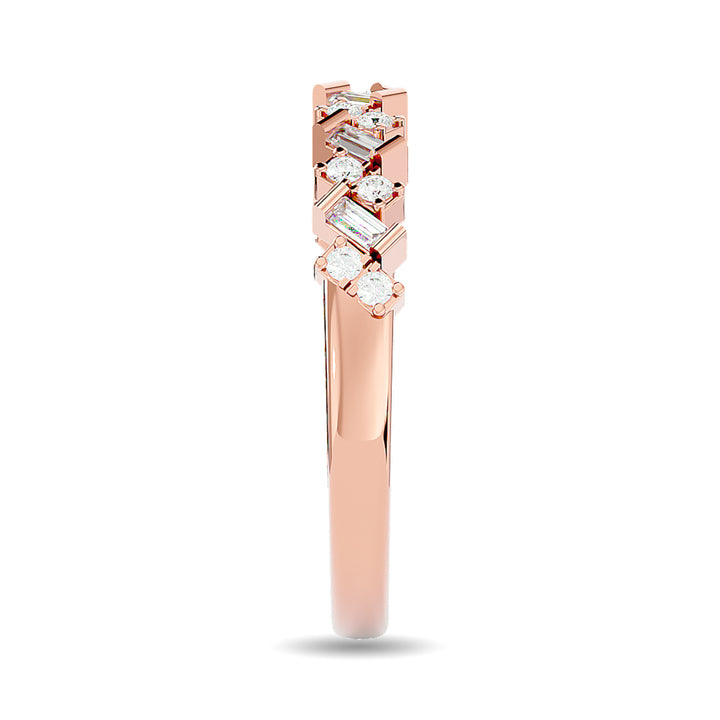 Diamond 1/5 Ct.tw Stackable Ring in 14K Rose Gold
