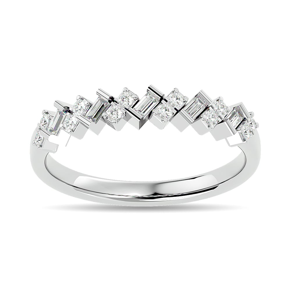 Diamond 1/5 Ct.tw Stackable Ring in 14K White Gold