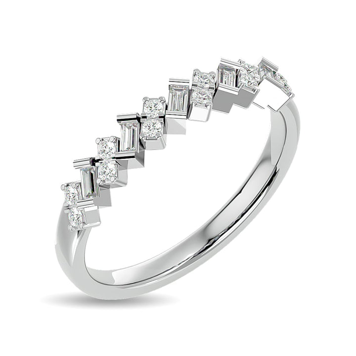 Diamond 1/5 Ct.tw Stackable Ring in 14K White Gold