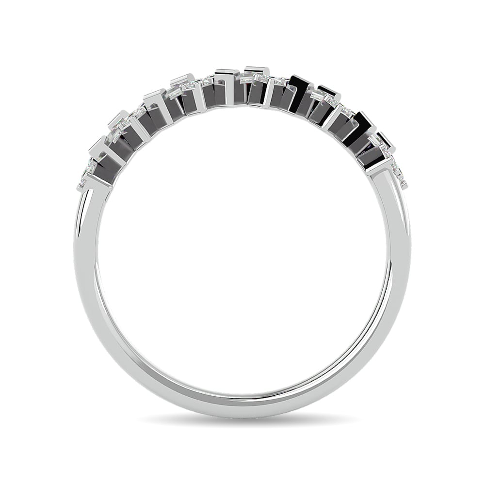 Diamond 1/5 Ct.tw Stackable Ring in 14K White Gold