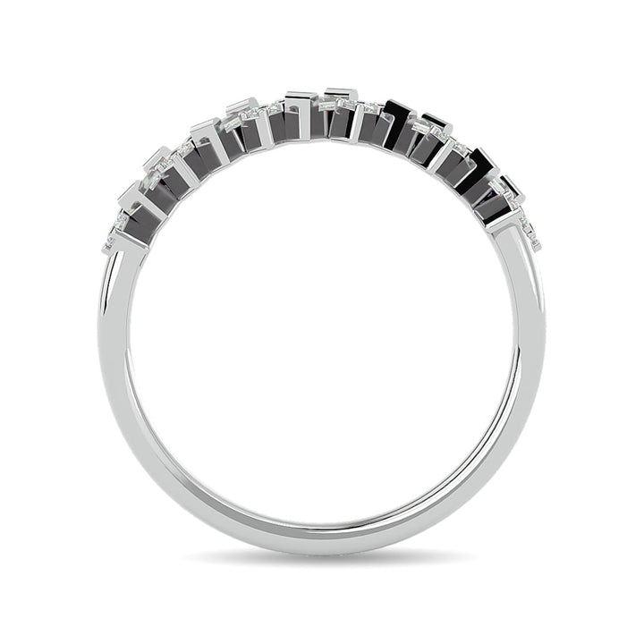 Diamond 1/5 Ct.tw Stackable Ring in 14K White Gold