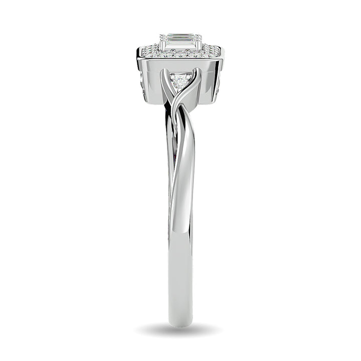Diamond 1/6 Ct.tw Promise Ring in 10K White Gold