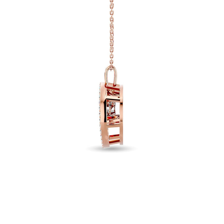 Diamond 1/4 Ct.tw Fashion Pendant in 14K Rose Gold
