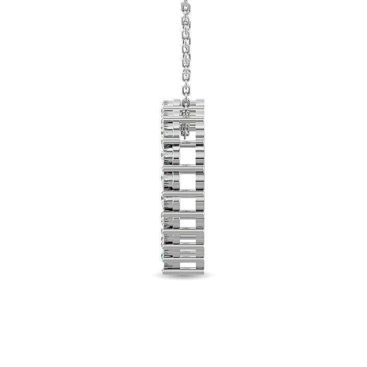 Diamond 1/6 Ct.Tw. Heart Pendant in Sterling Silver