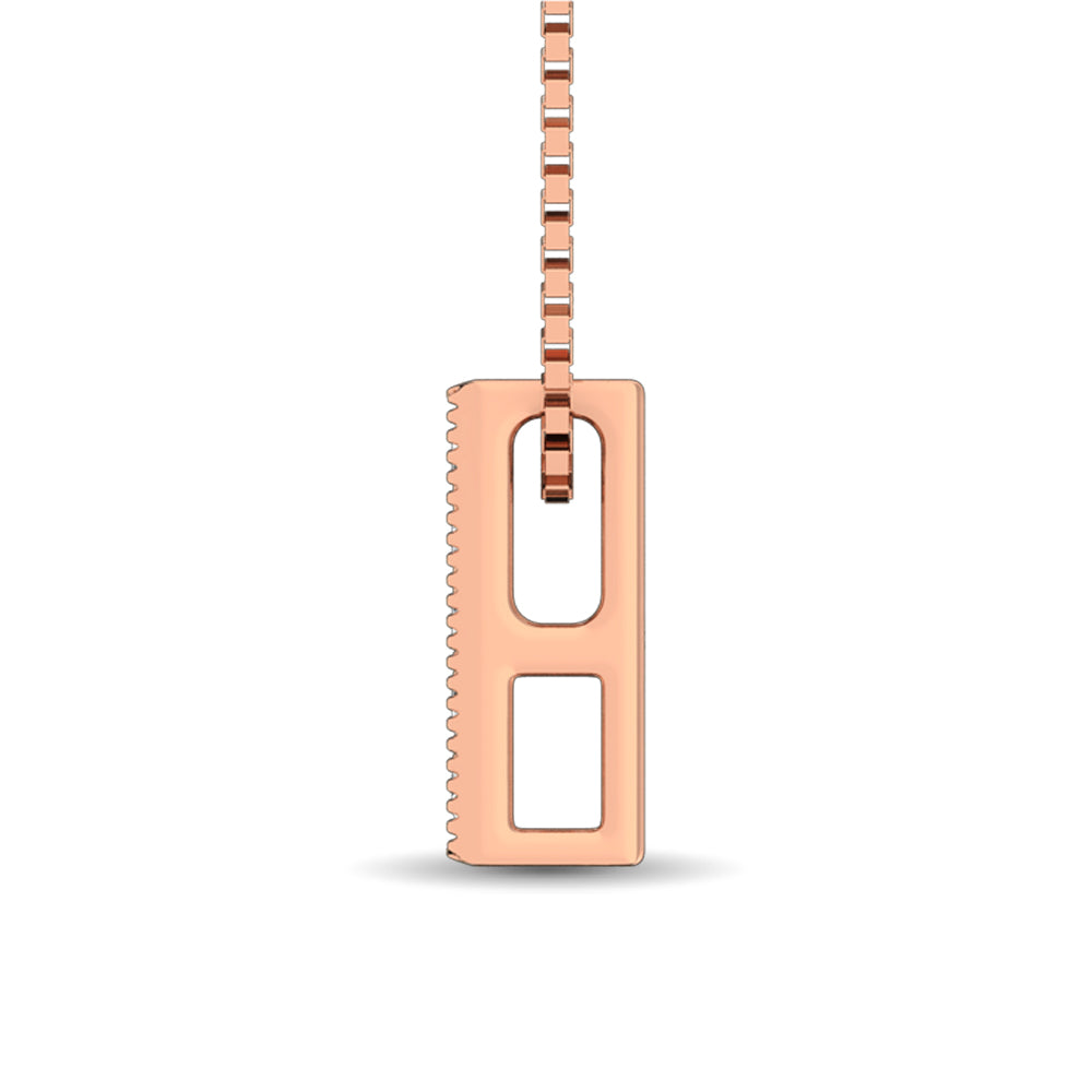Diamond 1/20 Ct.tw Fashion Pendant in 10K Rose Gold