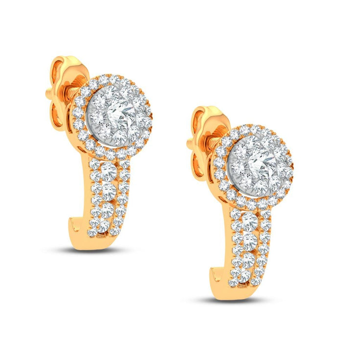 14K 0.50CT DIAMOND EARRING