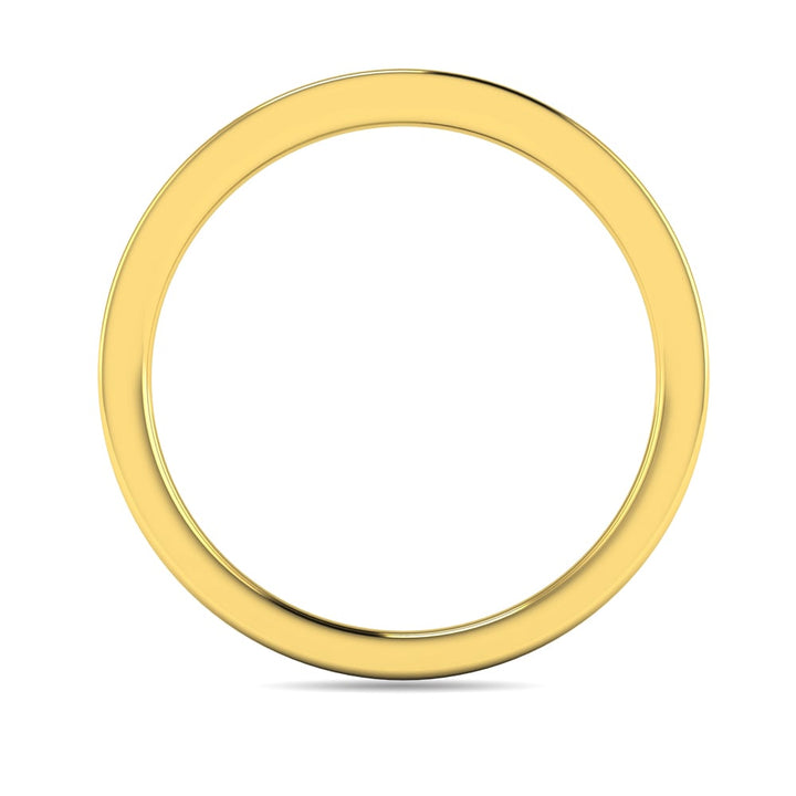 Diamond 1/20 Ct.tw Rount Cut Band in 14K Yellow Gold