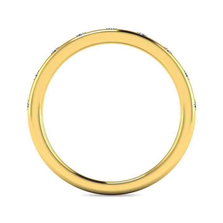 Diamond 1/10 Ct.tw Stackable Ring in 14K Yellow Gold