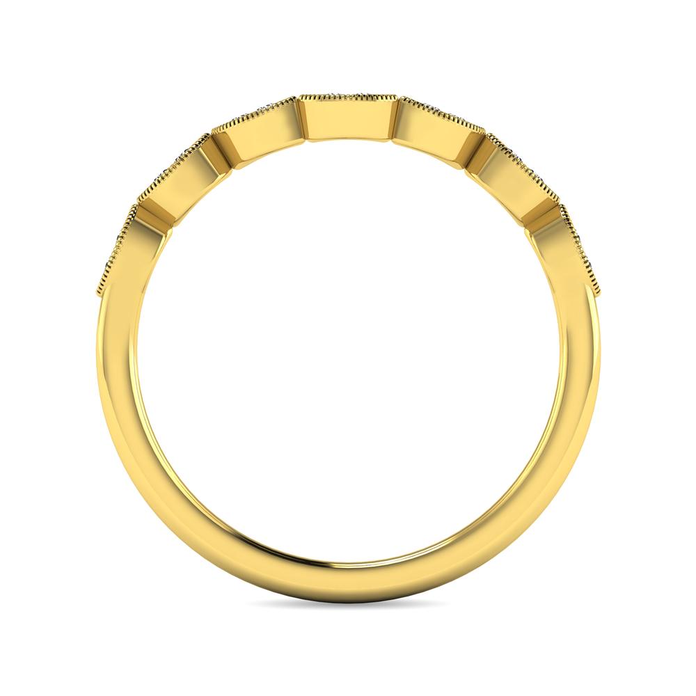 Diamond 1/20 Ct.tw Stackable Ring in 10K Yellow Gold
