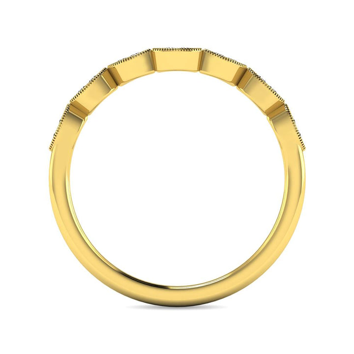 Diamond 1/20 Ct.tw Stackable Ring in 10K Yellow Gold