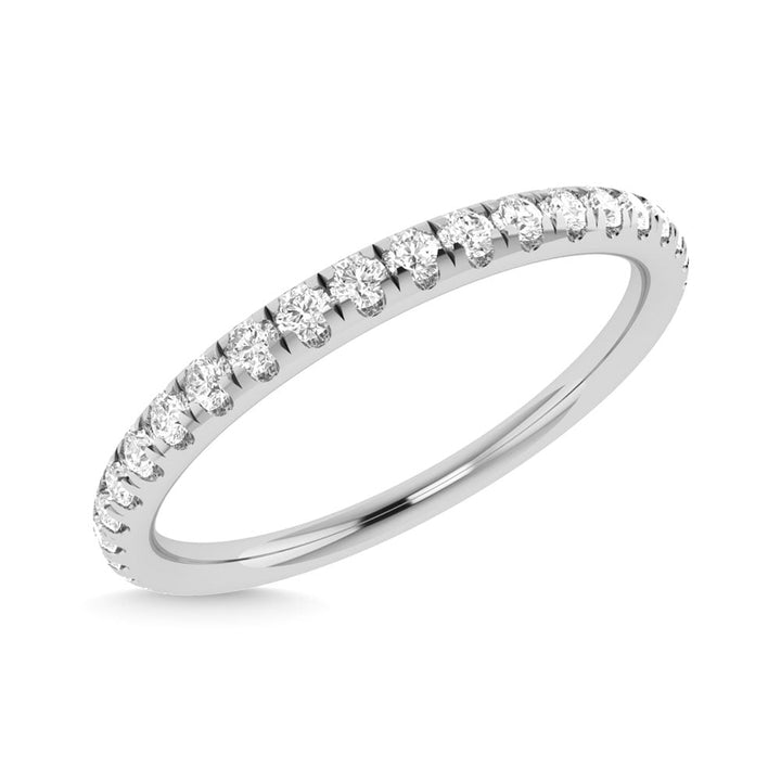 Diamond 1/3 Ct.Tw. Chevron Band in 14K White Gold