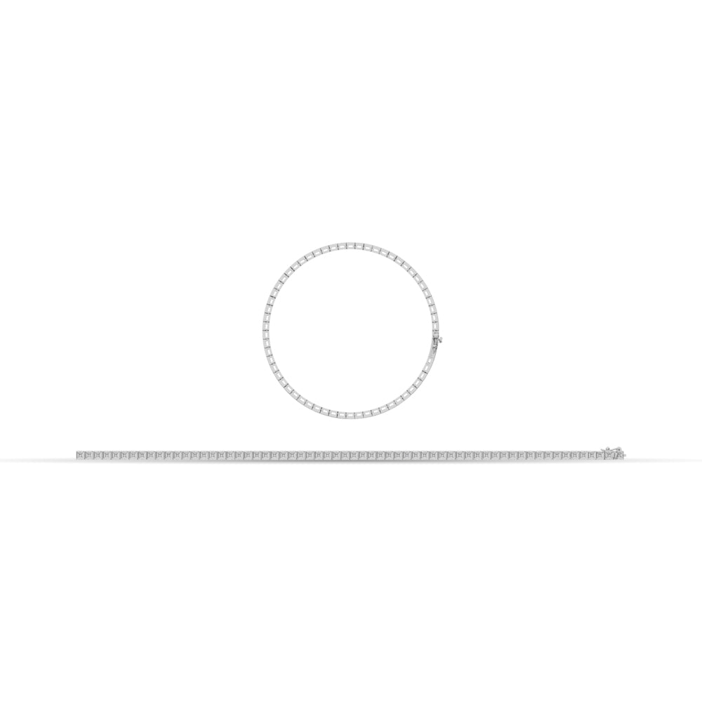 Diamond 1/4 Ct.tw Fashion Bracelet in Sterling Silver