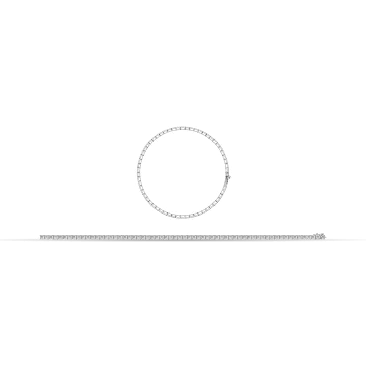 Diamond 1/4 Ct.tw Fashion Bracelet in Sterling Silver