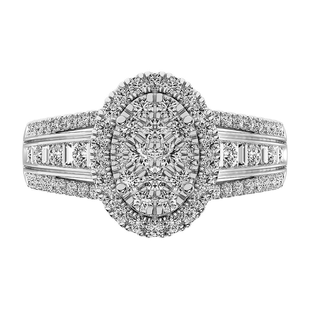 Diamond 3 Ct.Tw. 14K White Gold  Tennis Bracelet