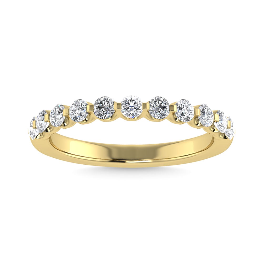 Diamond 1 Ct.Tw. Anniversary Band in 14K Yellow Gold