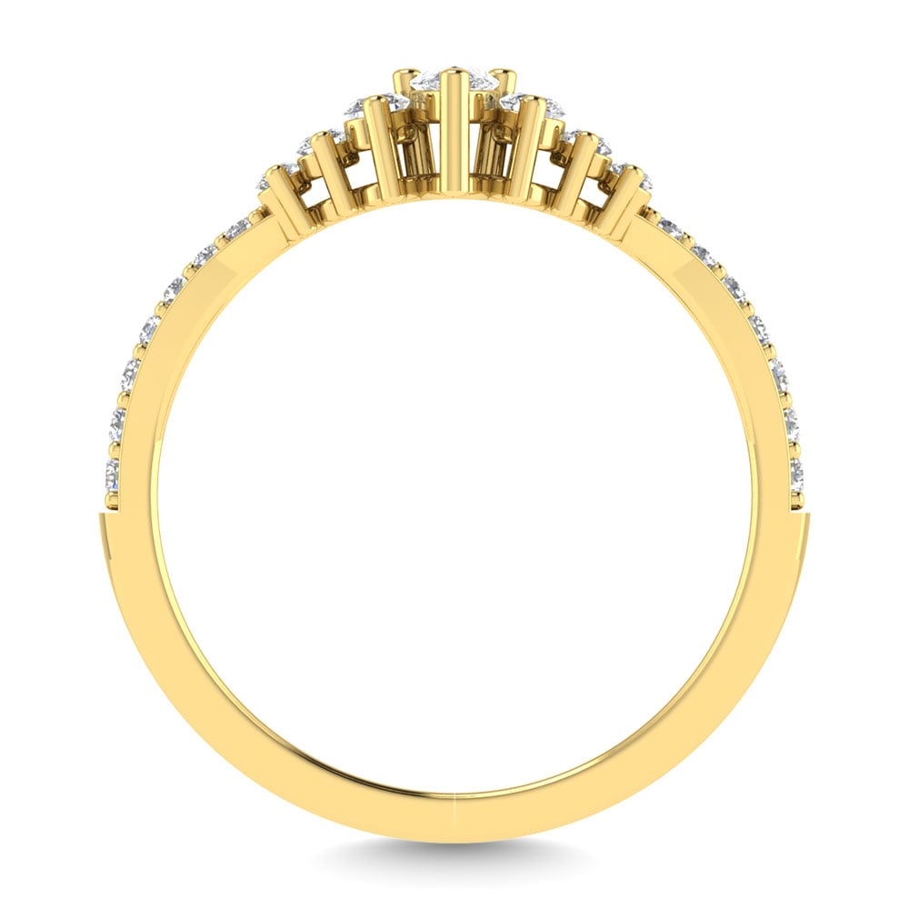 Diamond 1/3 Ct.Tw. Anniversary Band in 14K Yellow Gold