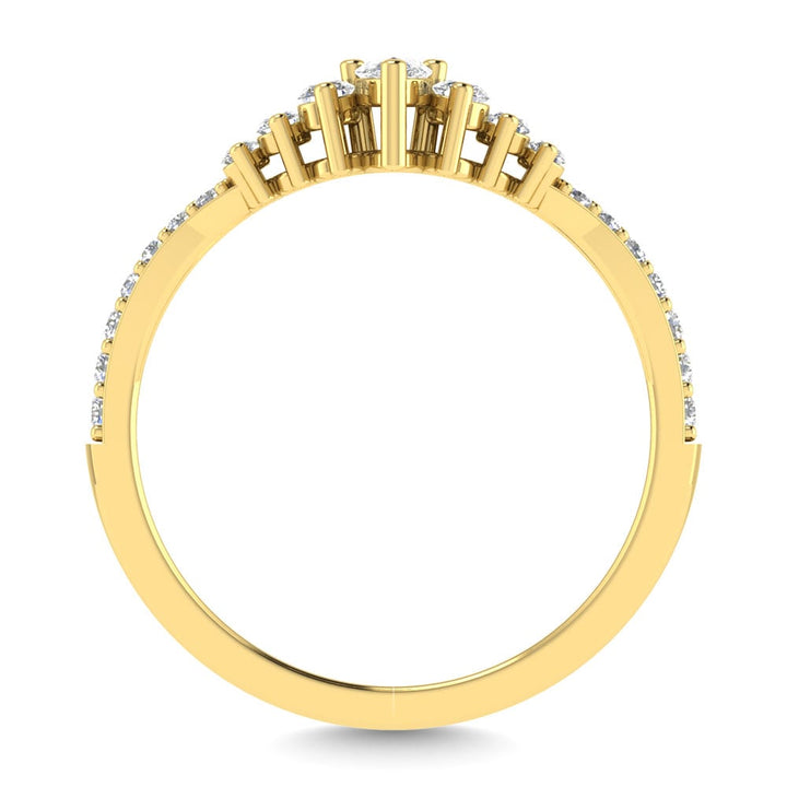 Diamond 1/3 Ct.Tw. Anniversary Band in 14K Yellow Gold