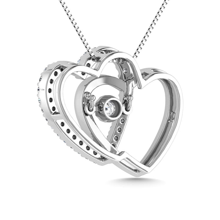 Diamond 1/5 Ct.Tw. Fashion Necklace in 10K White Gold