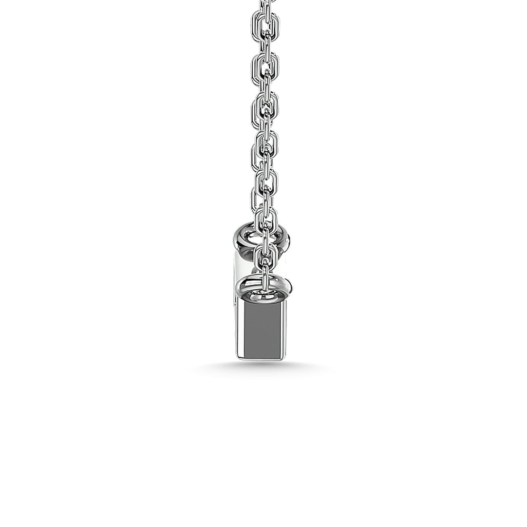 Diamond 1/4 Ct.Tw. Om Pendant in 14K White Gold