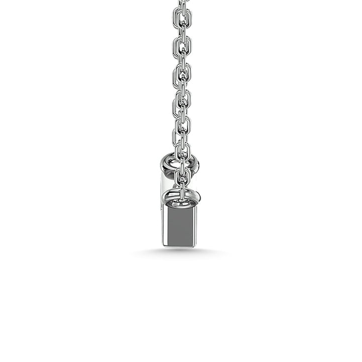 Diamond 1/4 Ct.Tw. Om Pendant in 14K White Gold
