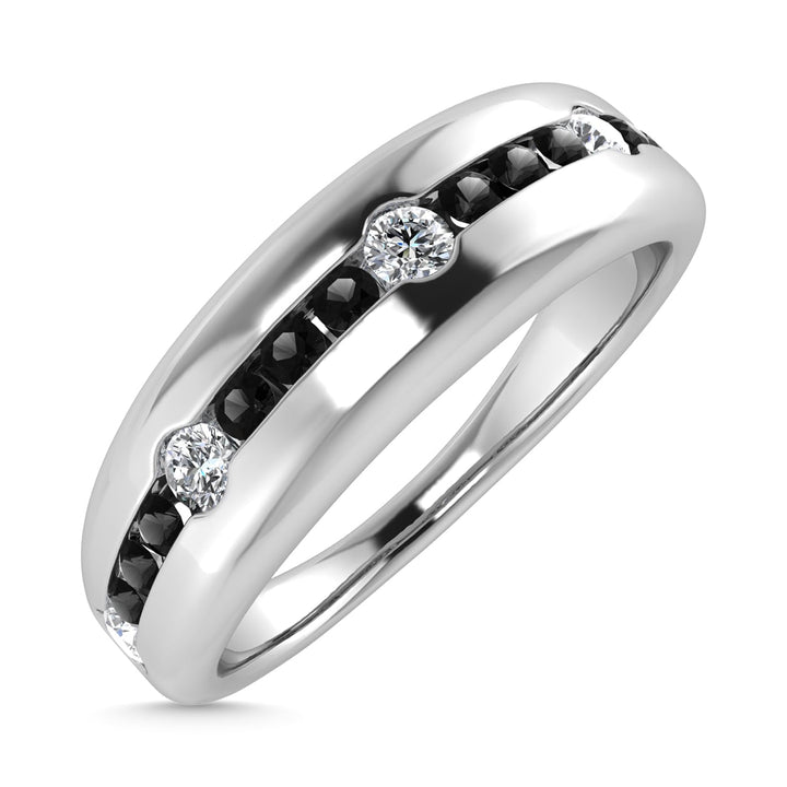 Diamond 1/2 Ct.Tw. Wedding Band in 14K White Gold