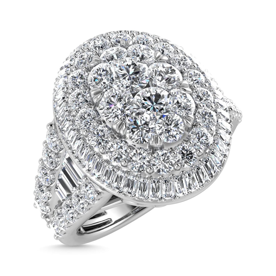 Diamond 2 1/3 Ct.Tw. Engagement Ring in 14K White Gold