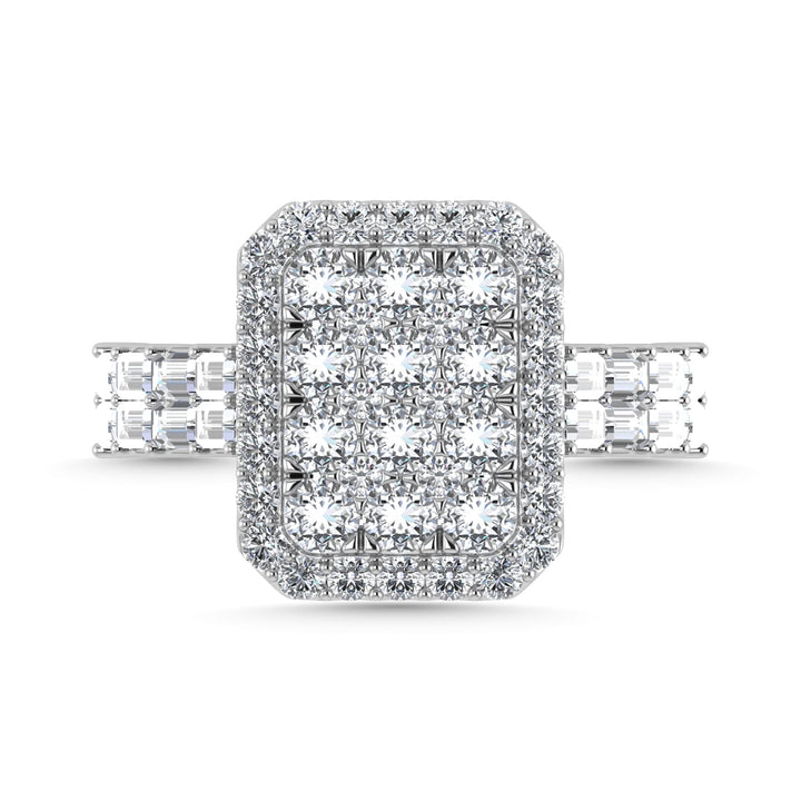 Diamond 2 Ct.Tw. Engagement Ring in 14K White Gold