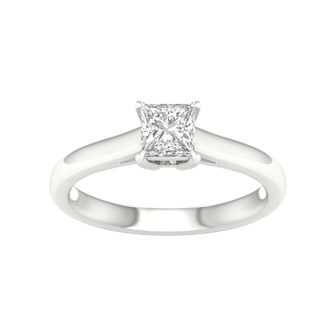 14K  0.75CT Certified Lab Grown Diamond Ring ( IGI Certified )