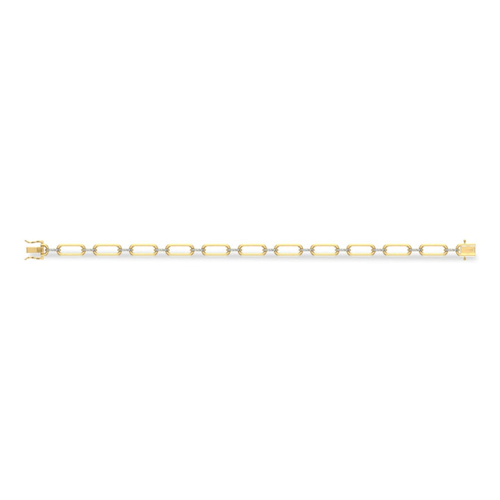 Diamond 1/4 Ct.Tw. Fashion Bracelet in 10K Yellow Gold