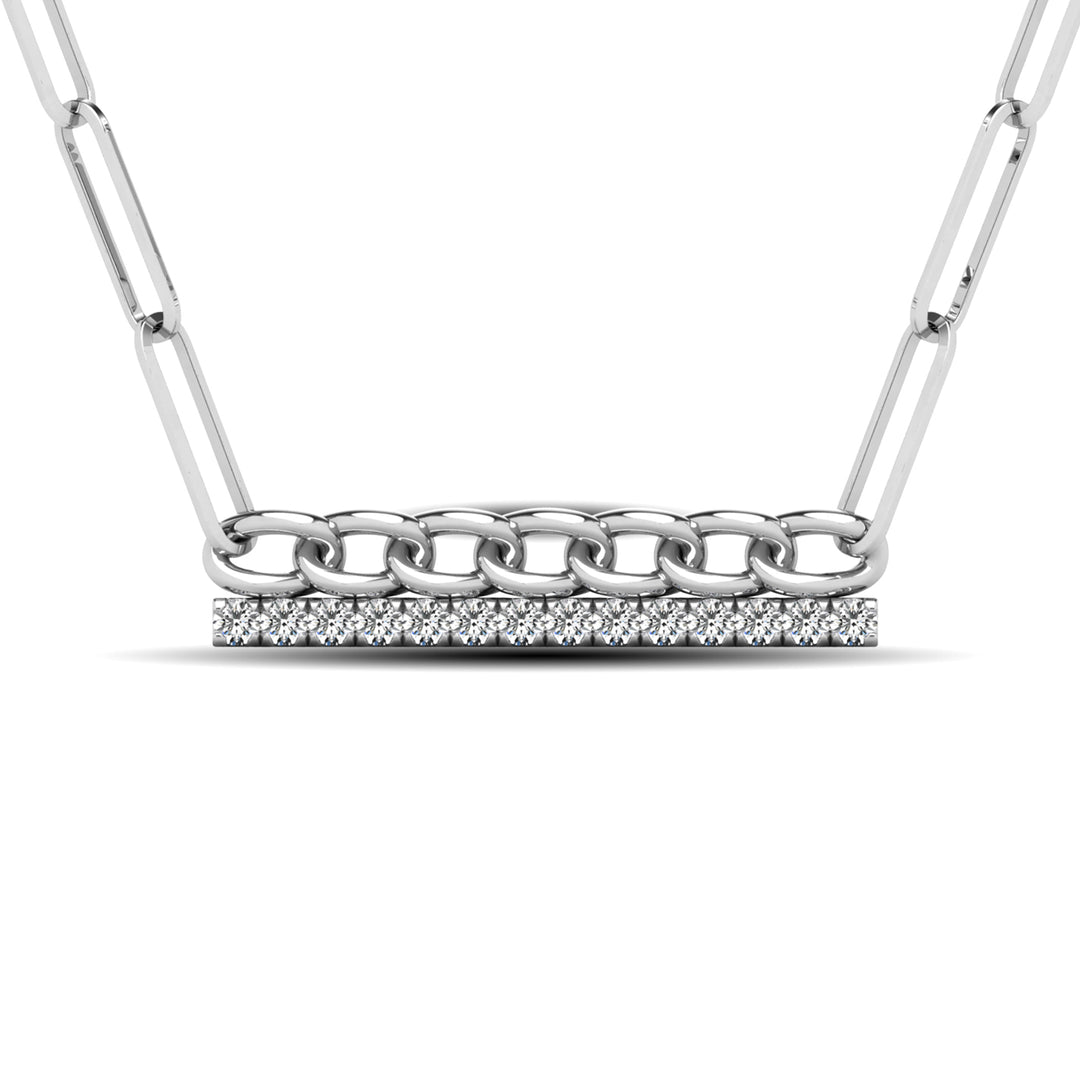 Diamond 1/5 Ct.Tw. Fashion Pendant in 10K White Gold