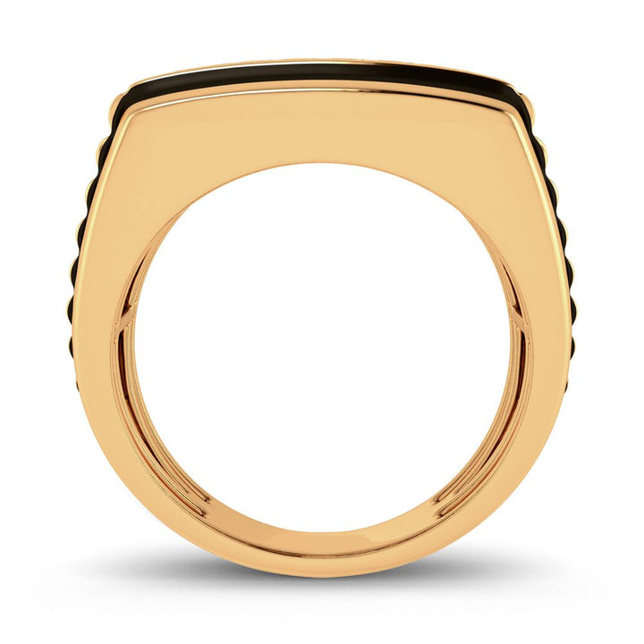 10K 0.25ct Diamond Mens Ring