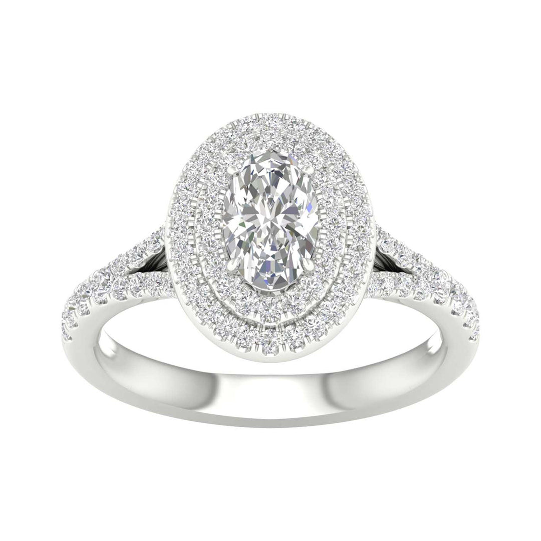 14K 1.50CT Lab Grown Diamond Ring