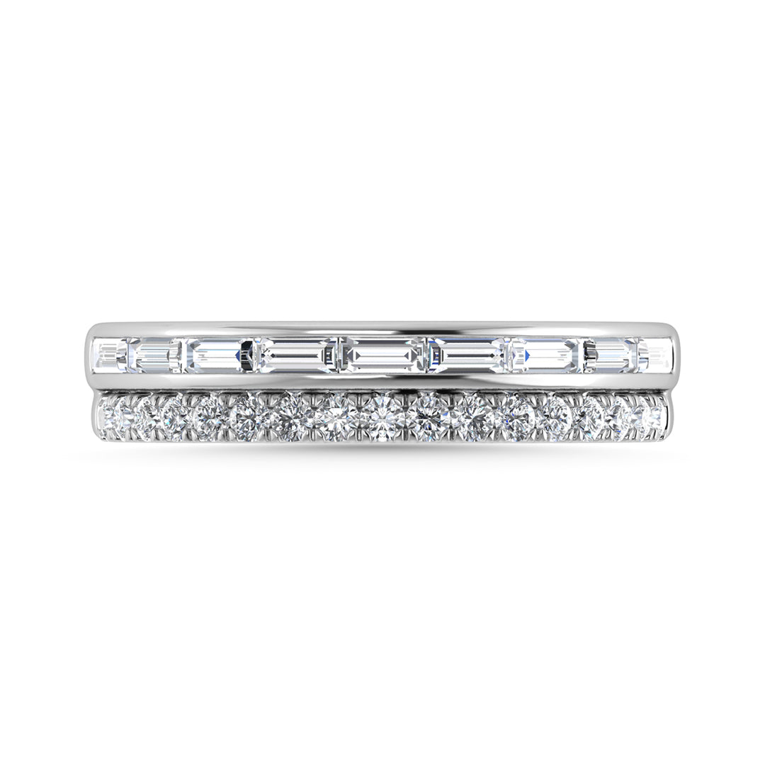 Diamond 5/8 Ct.Tw. Fashion Band in 14K White Gold