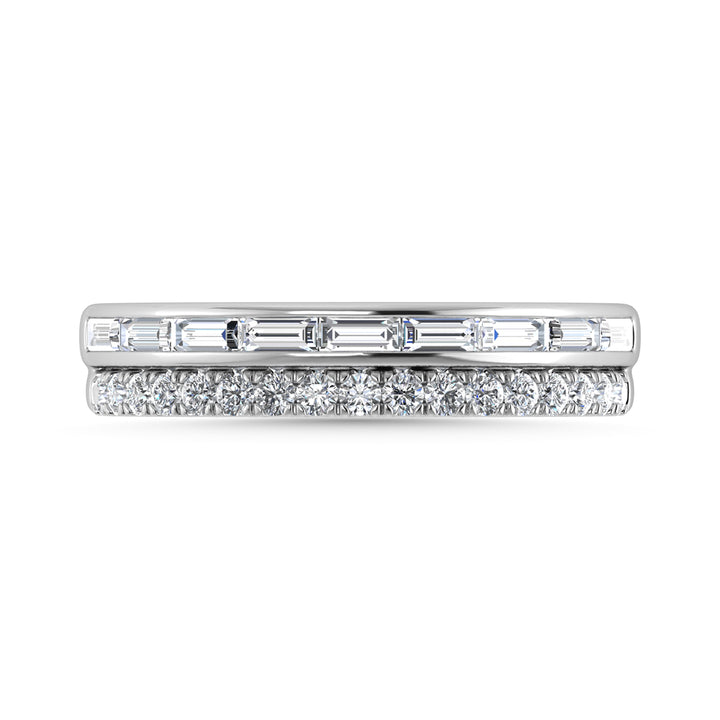 Diamond 5/8 Ct.Tw. Fashion Band in 14K White Gold