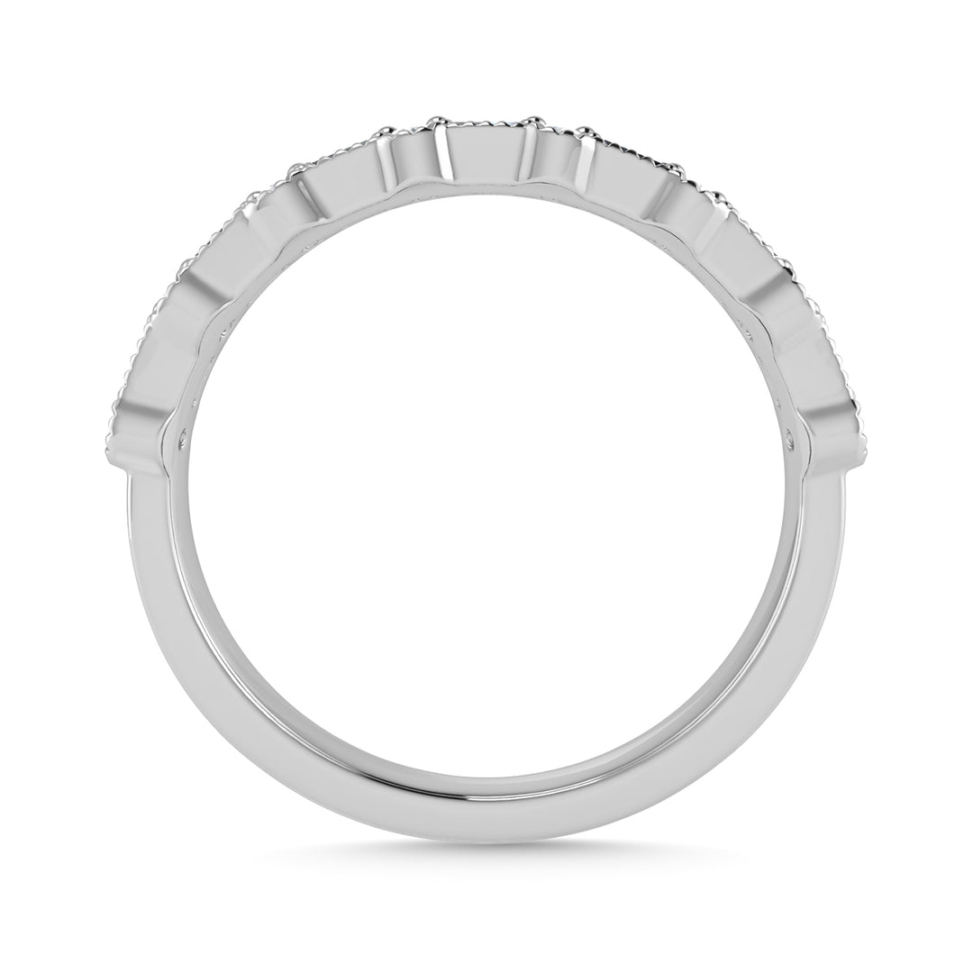 Diamond 1/2 Ct.Tw. Fashion Band in 14K White Gold