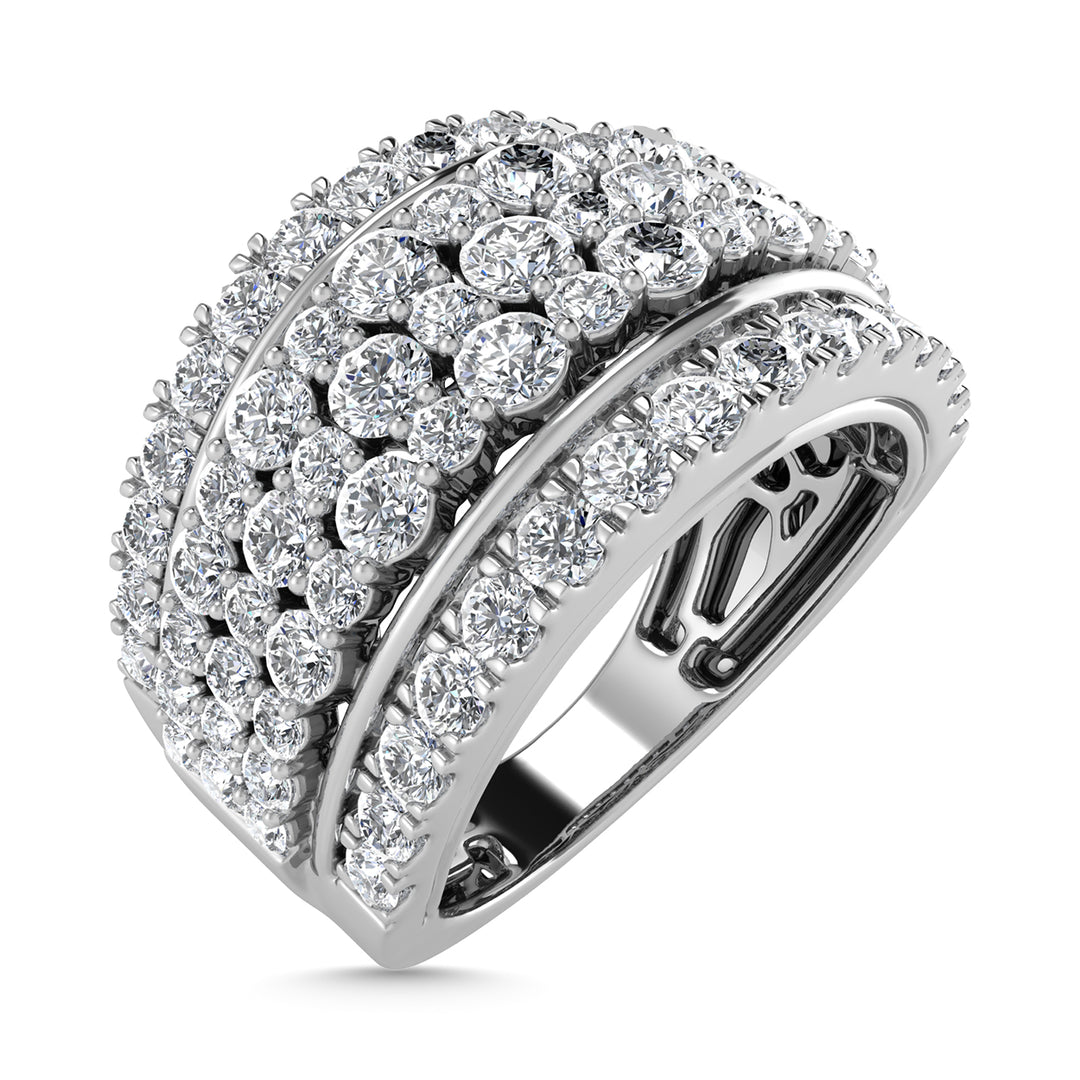 Diamond 2 Ct.Tw. Fashion Ring in 14K White Gold