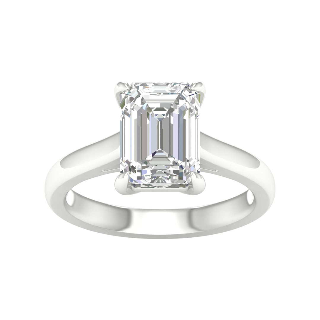 14K 3.00CT Certified Lab Grown Diamond Ring ( IGI Certified )