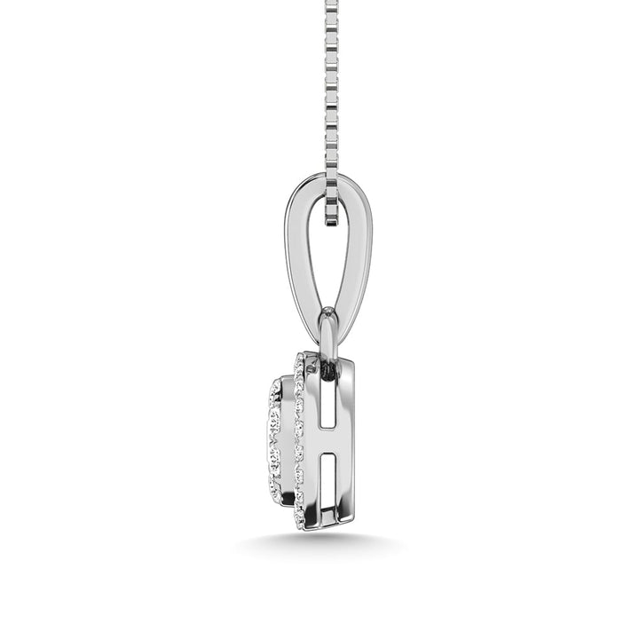 14K White Gold Diamond 5/8 Ct.Tw. Fashion Pendant