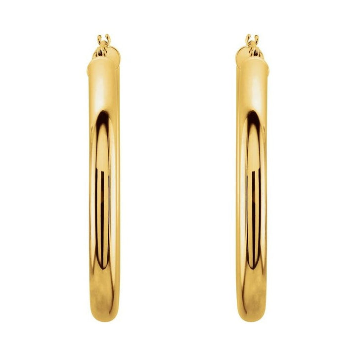 Tube Hoop Earrings