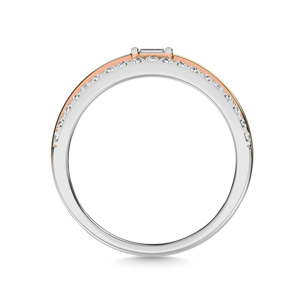 14K White Gold Diamond 1/2 Ct.Tw. Fashion Ring