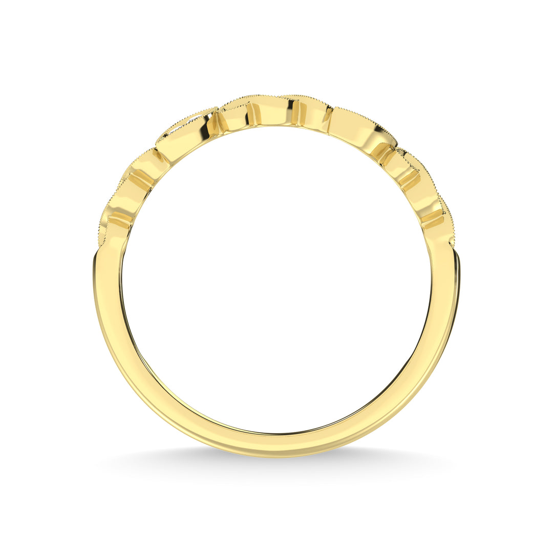Diamond 1/6 Ct.Tw. Stackable Band in 10K Yellow Gold