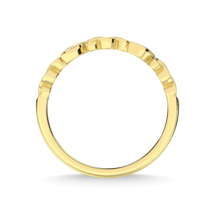 Diamond 1/6 Ct.Tw. Stackable Band in 10K Yellow Gold