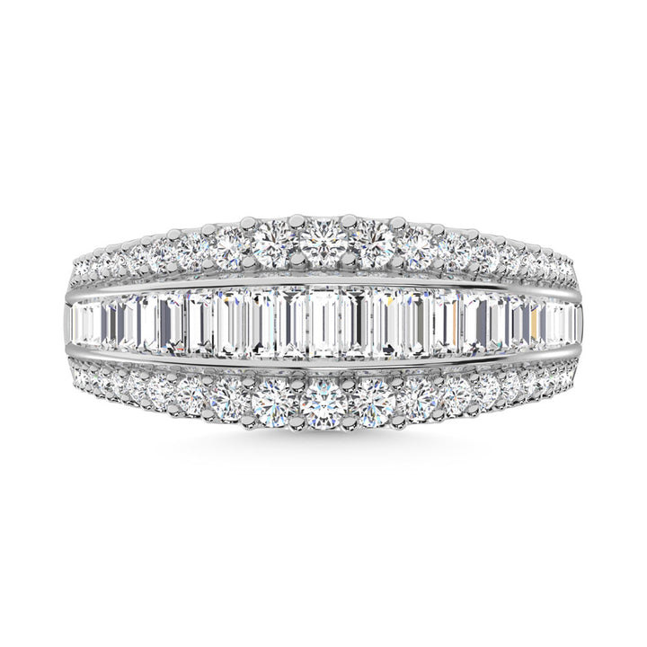 14K White Gold Diamond 1 Ct.Tw. Fashion Band