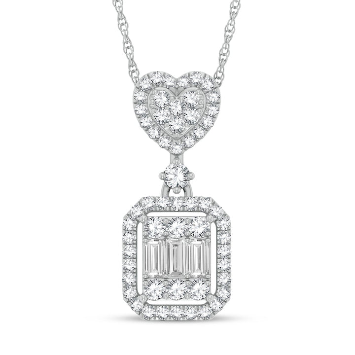 10K 0.35ct Diamond Pendant