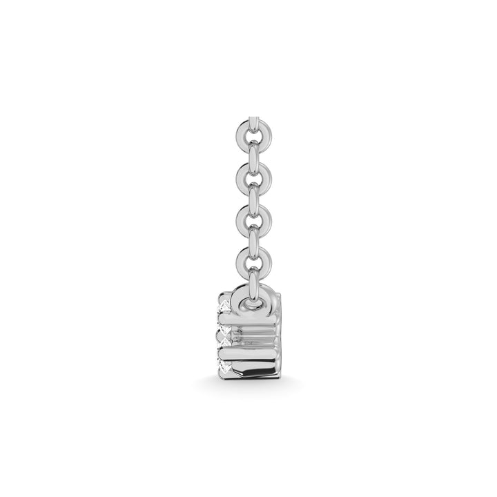 14K White Gold Diamond 1/4 Ct.Tw. Fashion Necklace