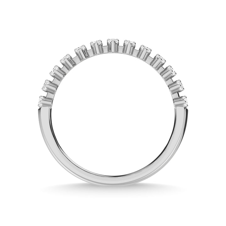 14K White Gold Diamond 1/2 Ct.Tw. Anniversary Ring
