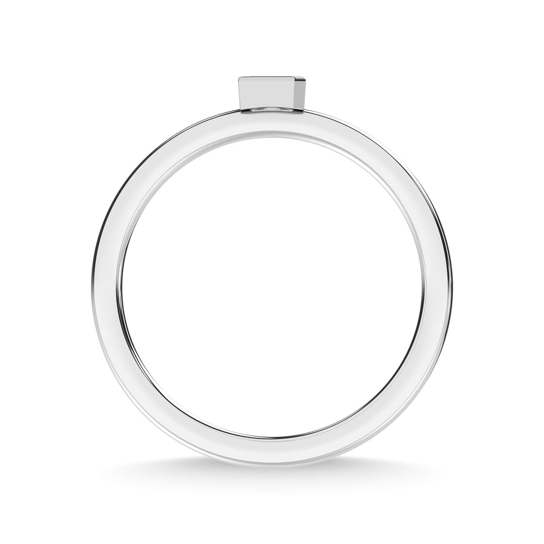 14K White Gold Diamond 1/10 Ct.Tw. Anniversary Ring