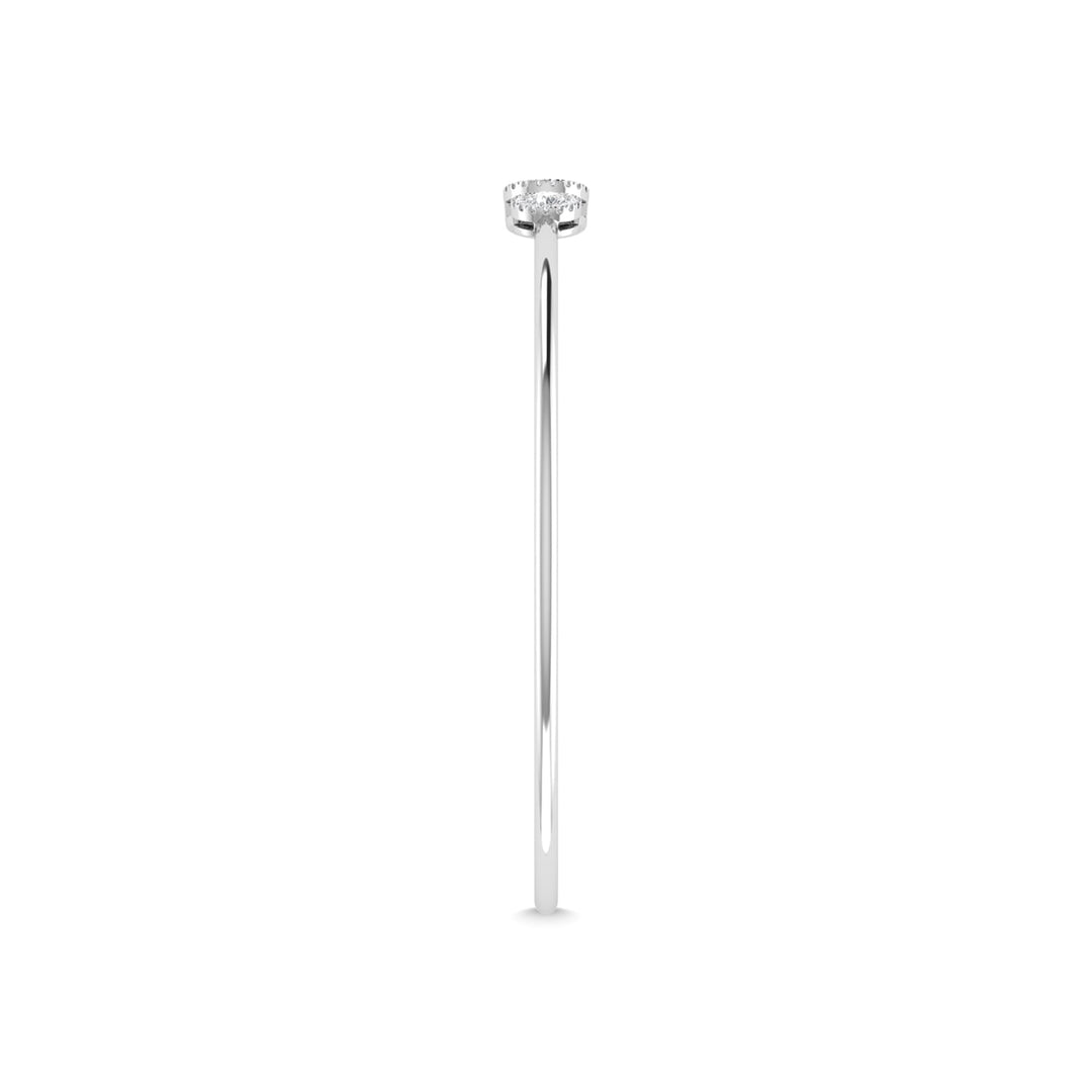 14K White Gold Diamond 1/2 Ct.Tw. Fashion Bangle
